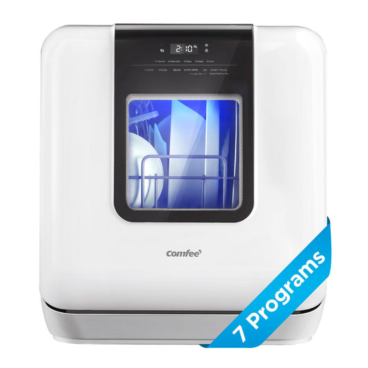 Countertop Mini Dishwasher with Water Tank