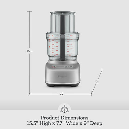 9-Cup Food Processor in Brushed Stainless Steel