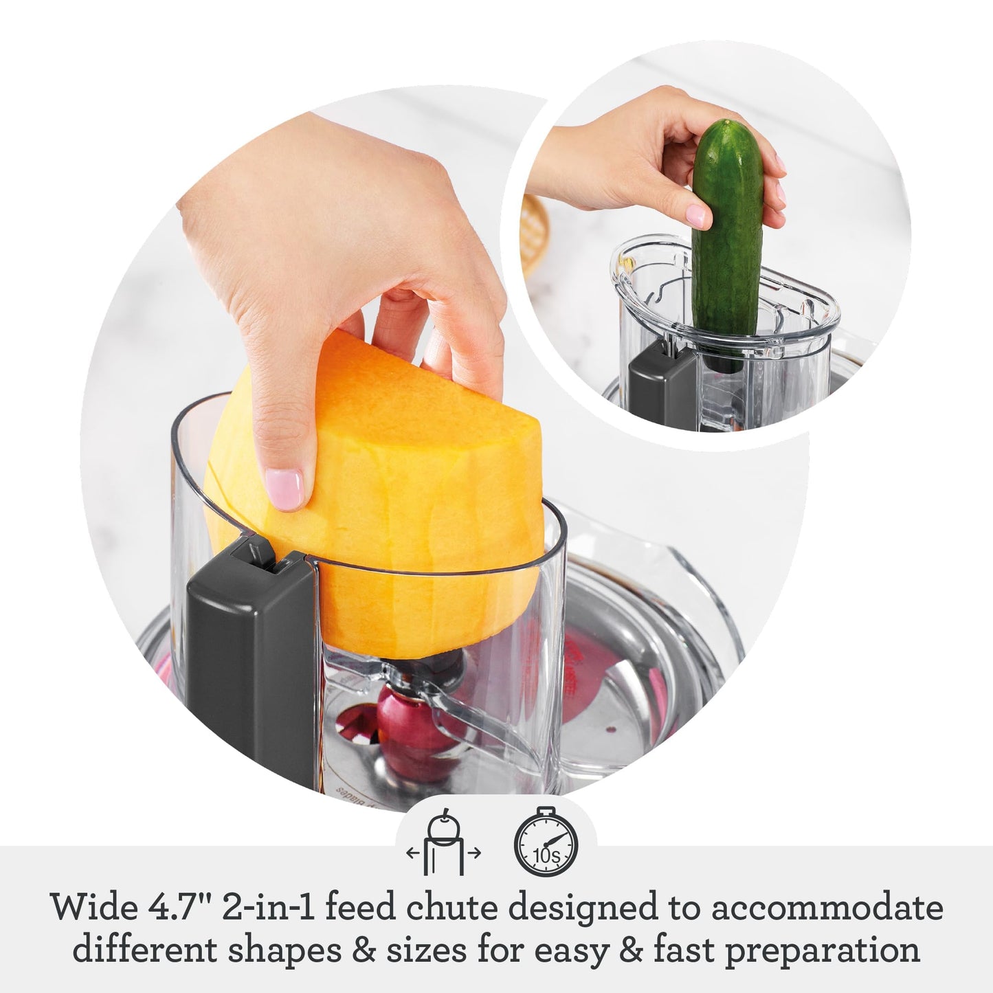 9-Cup Food Processor in Brushed Stainless Steel