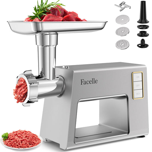 Electric Meat Grinder with Sausage Stuffer Kit