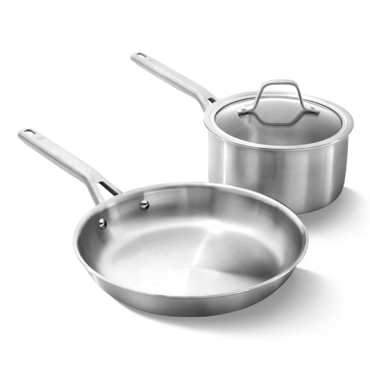 5-Ply Stainless Steel Cookware Set
