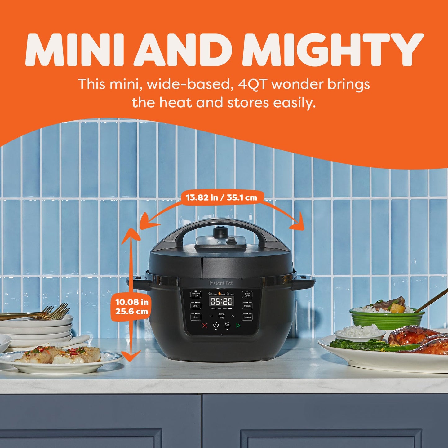 4QT 7-in-1 Multi-Cooker in Black