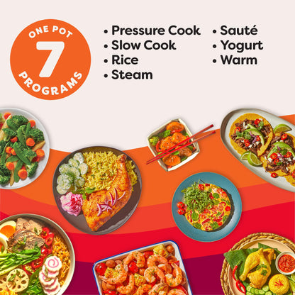 4QT 7-in-1 Multi-Cooker in Black