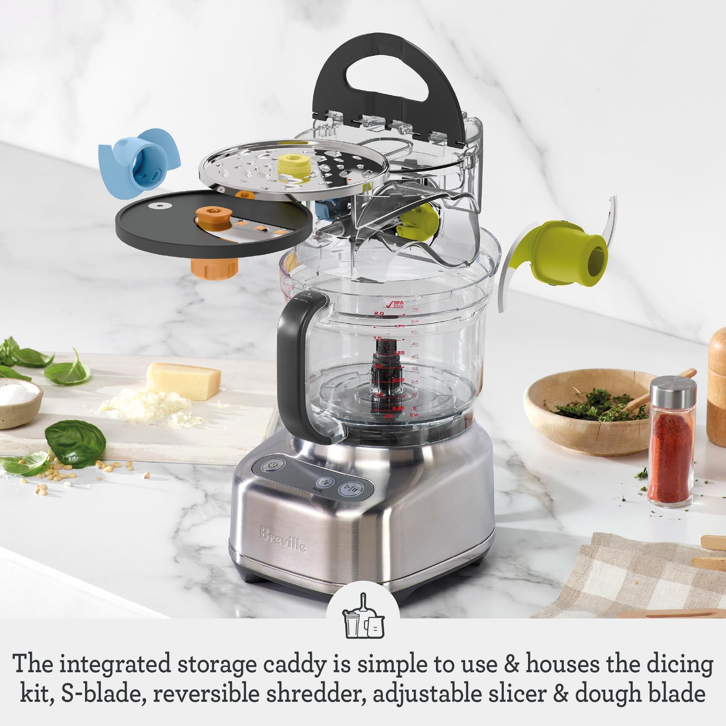 9-Cup Food Processor in Brushed Stainless Steel